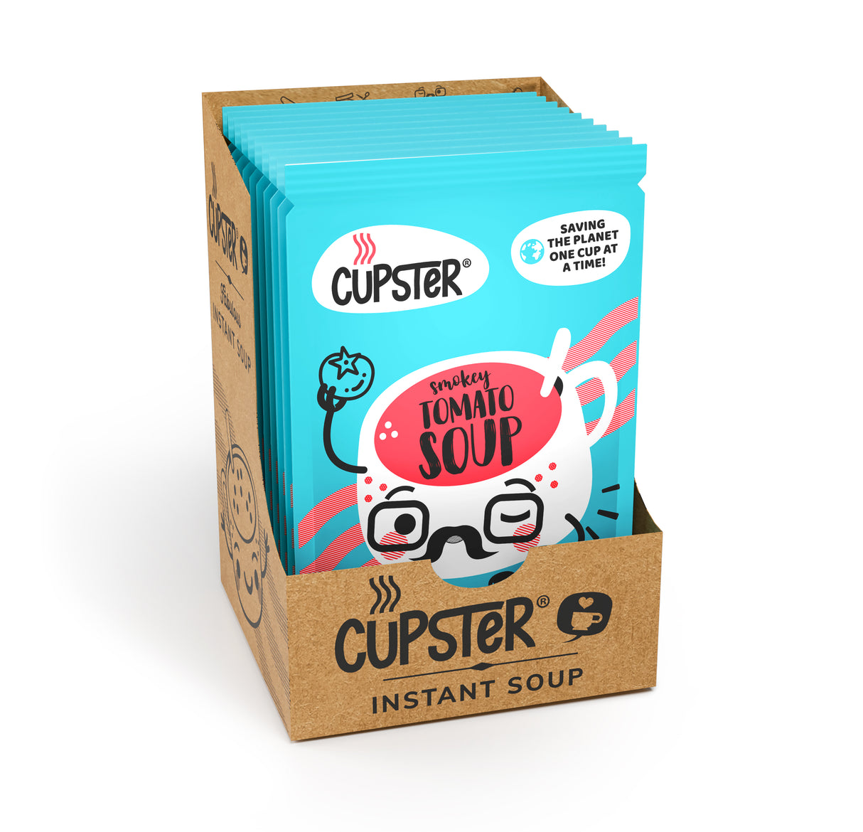 Cupster Instant Paradicsomleves 10x20g NEW