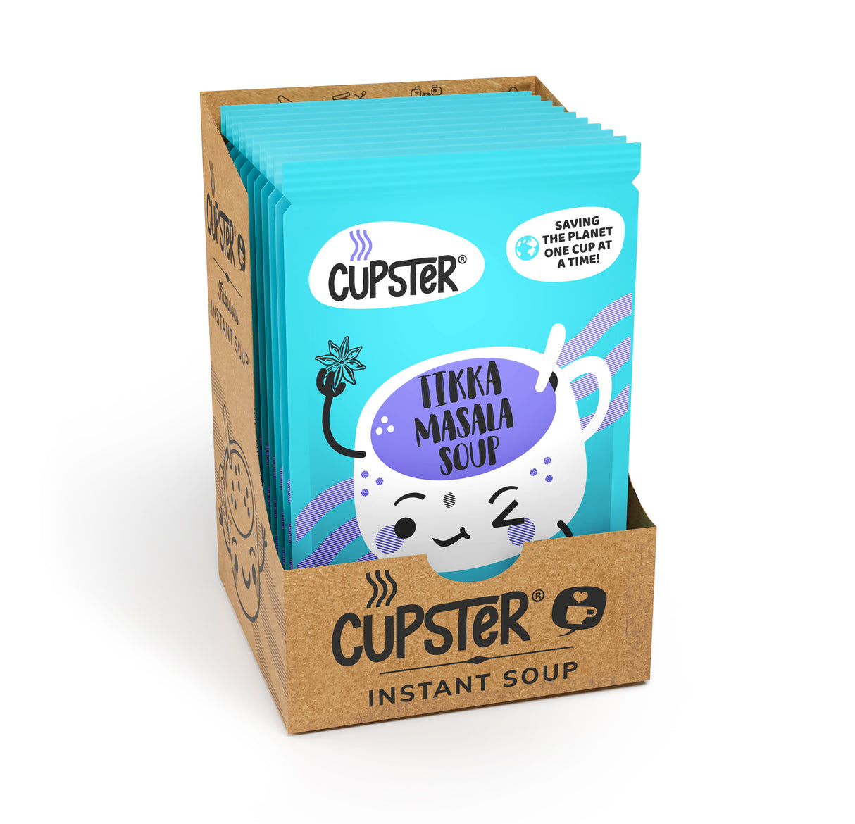 Cupster Instant Tikka Masala leves 10x19g NEW