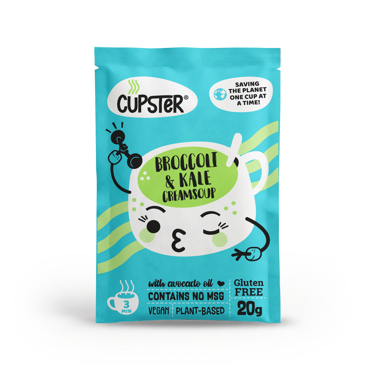 Cupster Instant Brokkoli-kel krémleves 10x20g NEW