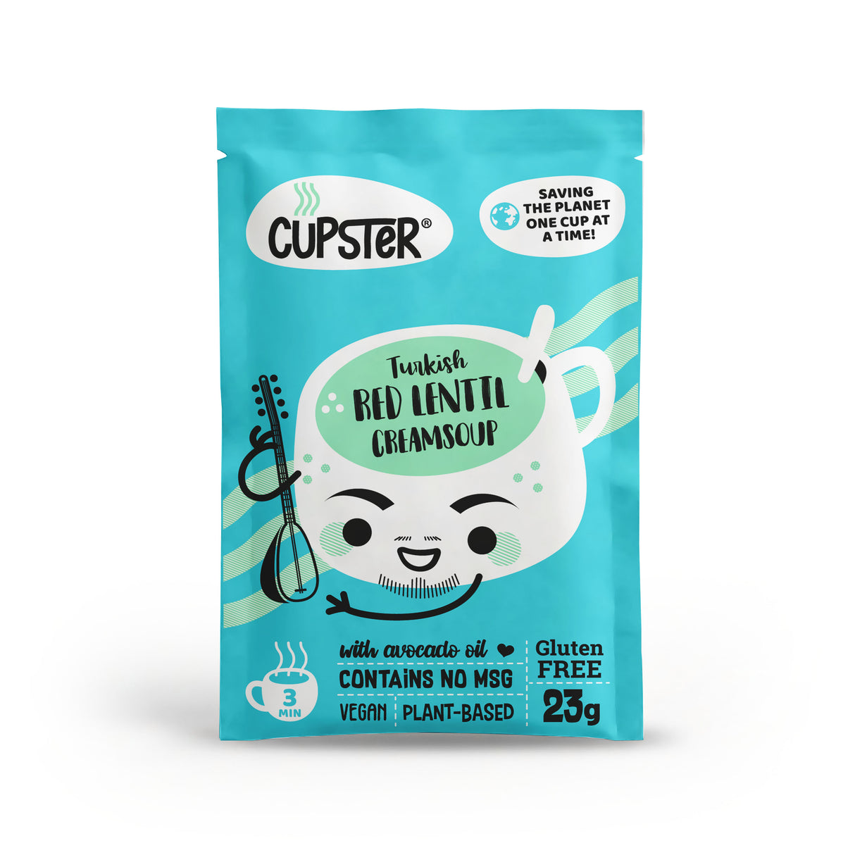 Cupster Instant Török vöröslencse krémleves 10x23g NEW