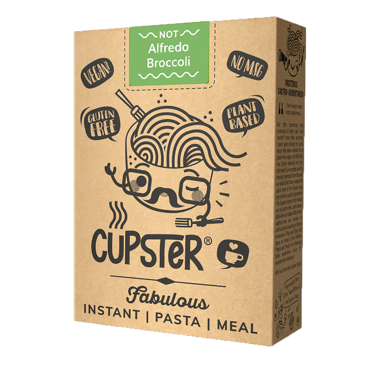 Cupster Instant Tészta - Not Alfredo Broccoli 94g