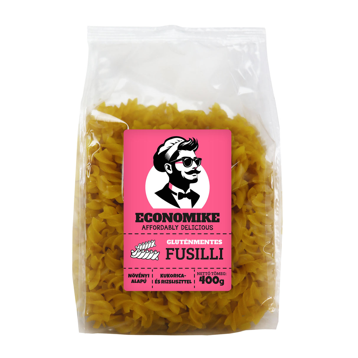 Economike Gluténmentes kukorica-rizs tészta orsó 400g