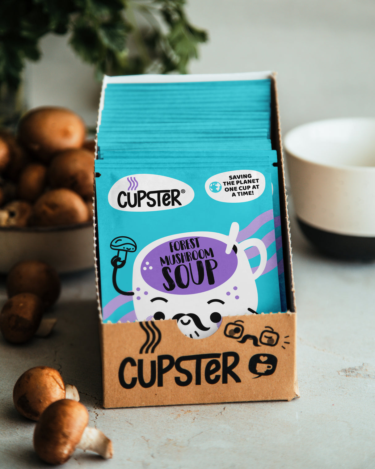 Cupster Instant Erdei gombaleves 10x15g NEW