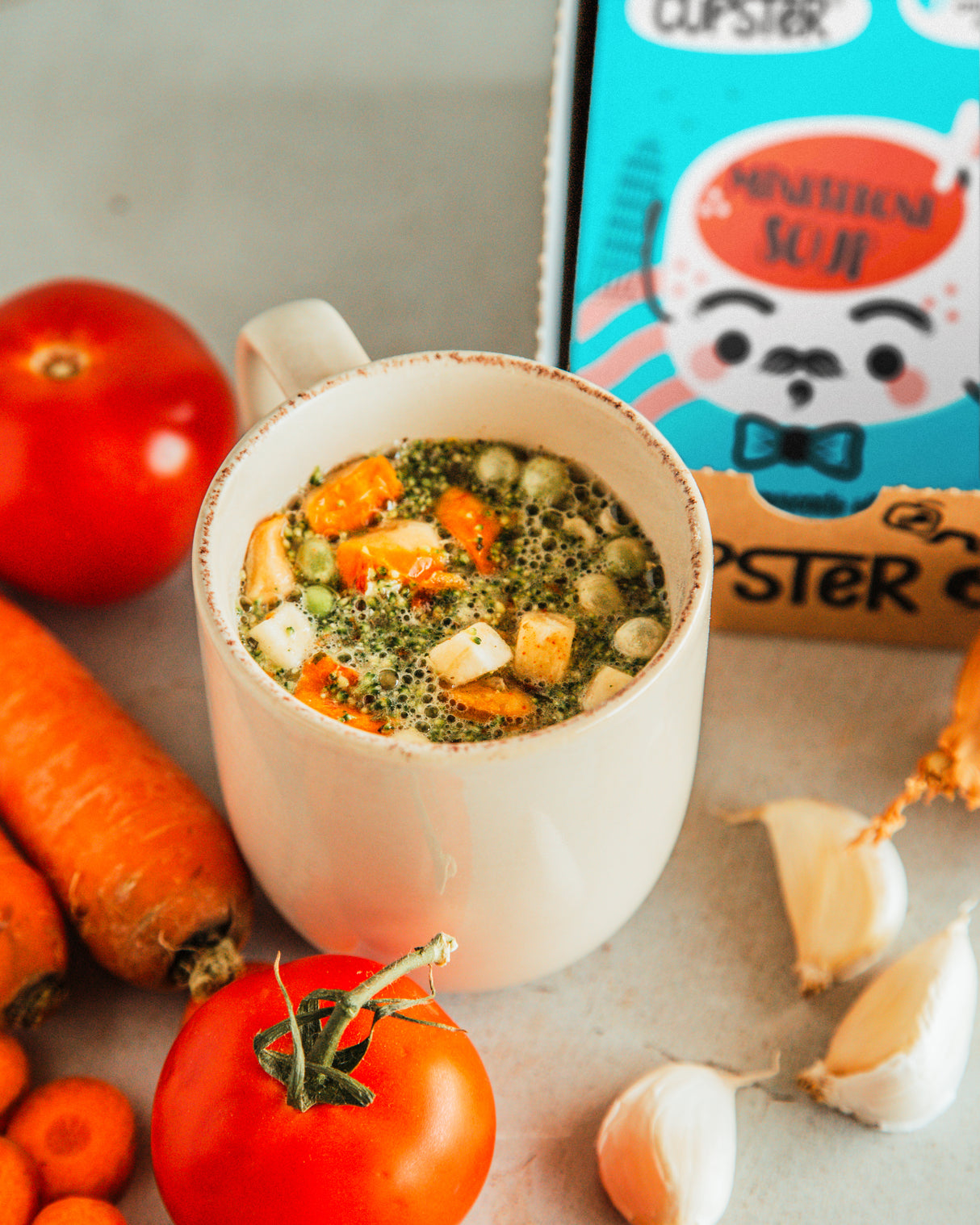 Cupster Instant Minestrone leves 10x15g NEW