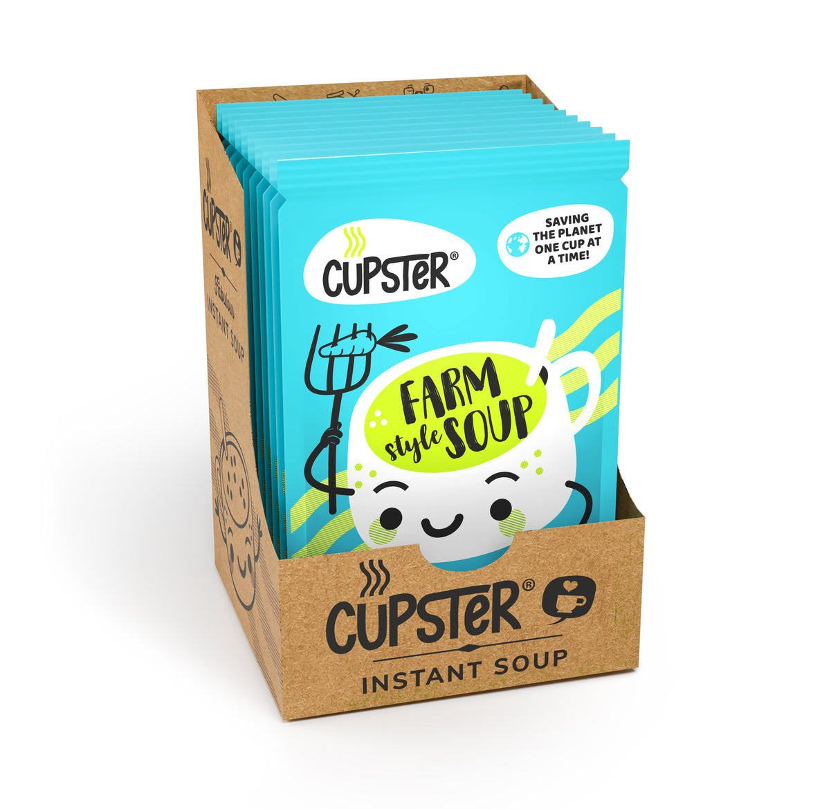 Cupster Instant Tanyasi leves 10x14g NEW