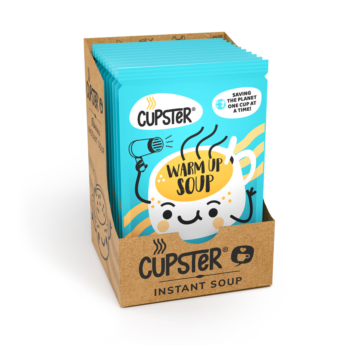 Cupster Instant Erőleves 10x14g NEW