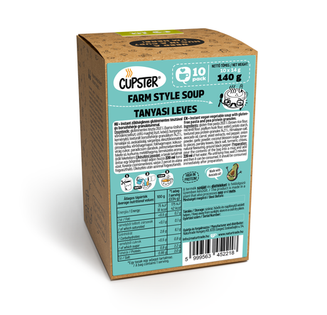 Cupster Instant Tanyasi leves 10x14g NEW