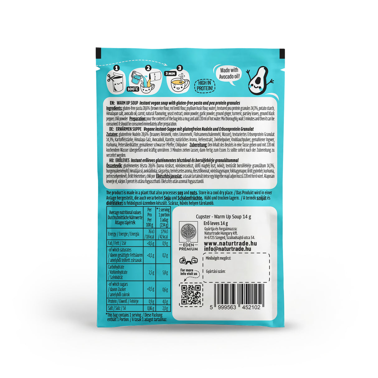 Cupster Instant Erőleves 10x14g NEW