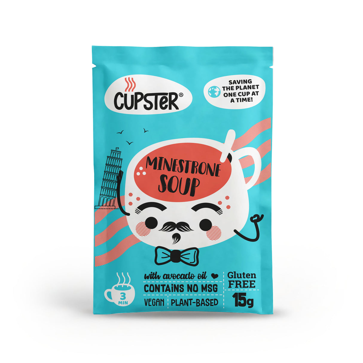 Cupster Instant Minestrone leves 10x15g NEW