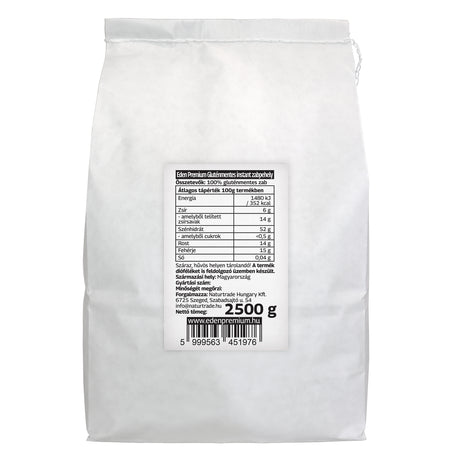 Gluténmentes instant zabpehely 2500g
