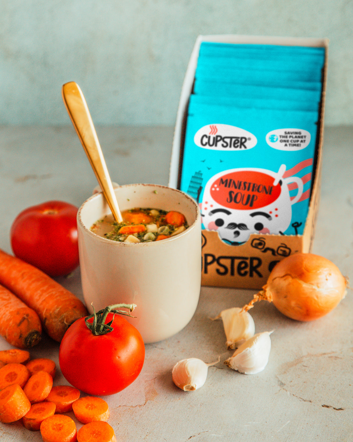 Cupster Instant Minestrone leves 10x15g NEW