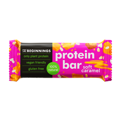 The Beginnings Karamell fehérjeszelet 40g