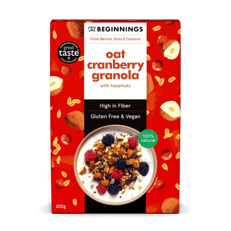 The Beginnings Áfonyás zab granola 200 g