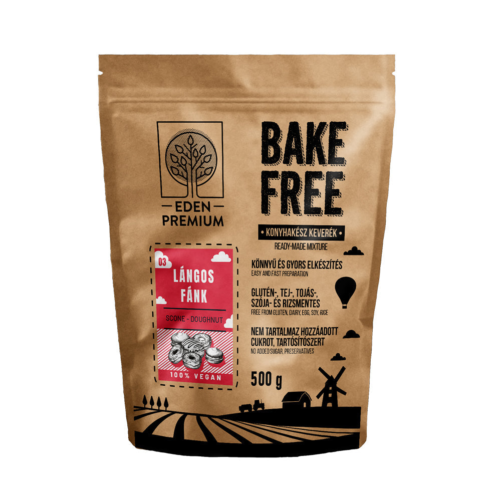 Bake-Free Lángos-fánk lisztkeverék 500g